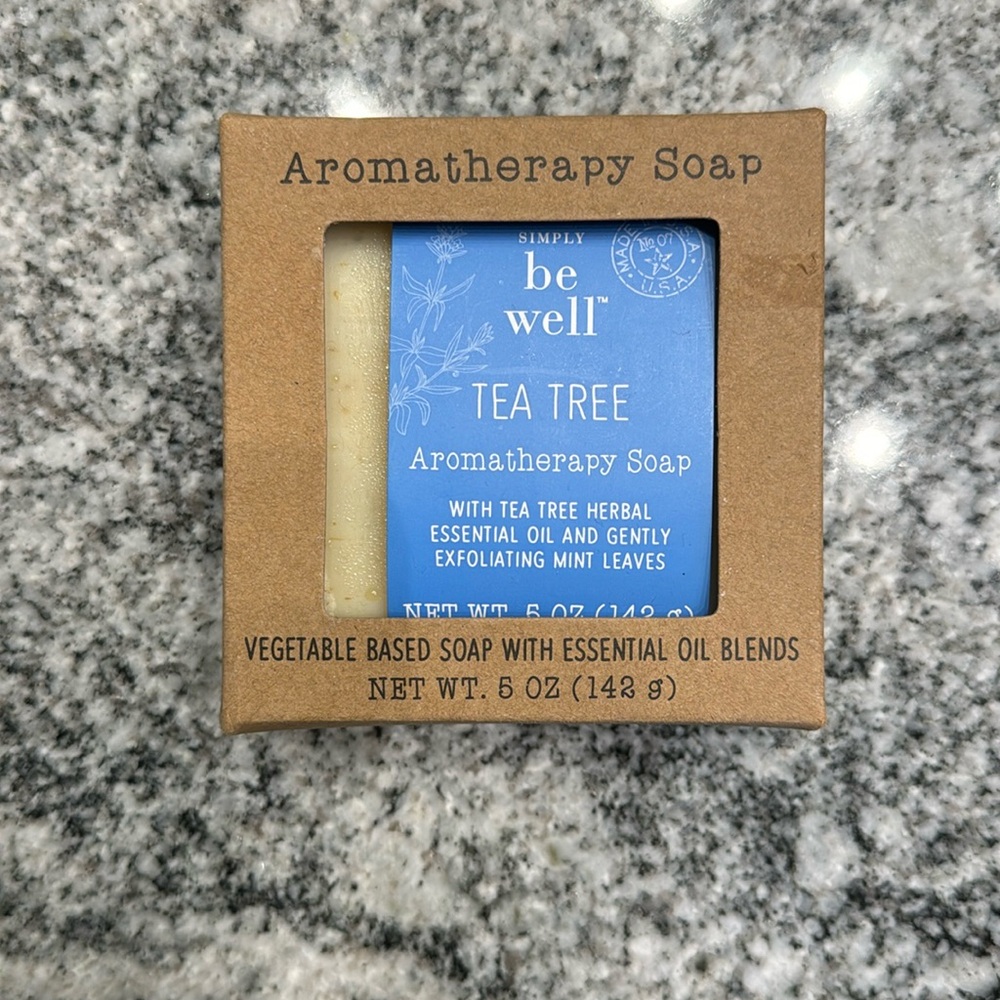 Simply Be well Tea tree Aromatherapy soap